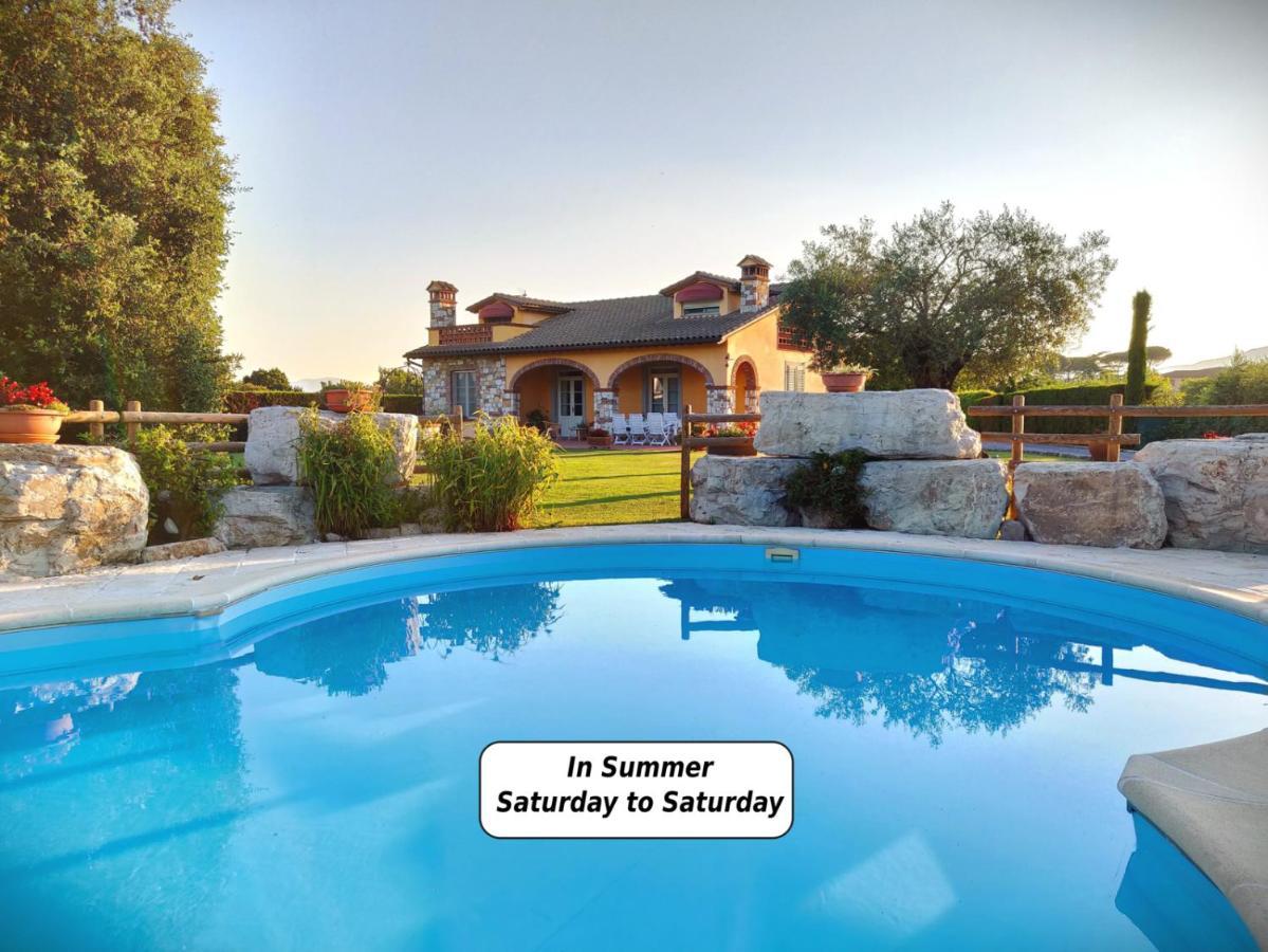 Tuscan Villa Exclusive Use Of Private Pool A/C Wifi Villa Briciola Capannori Exteriör bild